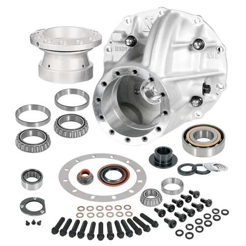 Strange Differential Case ,3.812" HD Ultra case/ball brg. supp. package for small stem pinion