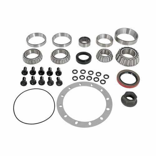 Strange ,Ultra & Billet Case Install Kit, 35 Spline Pin, Tapered Bearings, w/ Pinion Races