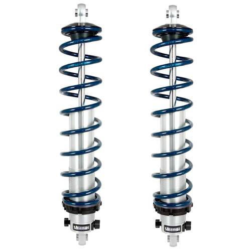 Strange ,Coilover Kit, Double Adjustable, Aluminum, 12.84 in. Extended, 9.50 in. Collapsed, Bearing/Bearing, Pair