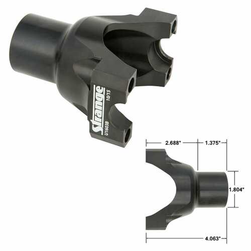Strange ,Yoke, Forged Chromoly Steel, 1350, Ford 9 in. Differential, 28-Spline, Each