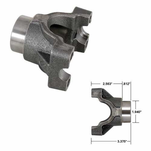 Strange ,Yoke, S-Series Steel, 1350, GM, 8.50 in, Each