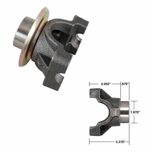 Strange ,Yoke, S-Series Steel, 1350, Chrysler 8.75 in, 10-Spline, Each