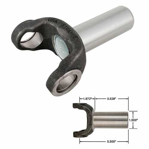 Strange ,Yoke, Cast Steel, 1350, 27-spline, GM, Each