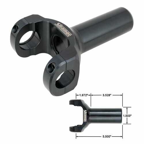 Strange ,Transmission Yoke, 2-Piece, 27 Spline, GM, Powerglide, TH350, T-56, 4L60, 4L60E, Muncie, T-10, Each
