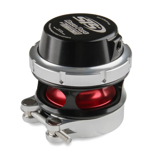 STS Turbo Blow Off Valve 52mm, Aluminium, Black/Red Anodised, 2 in. Inlet, Each