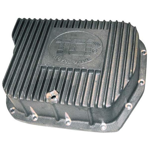 TCI Automatic Transmission Pan, Deep, Aluminum, Natural, For Chrysler, Torqueflite 727, Each