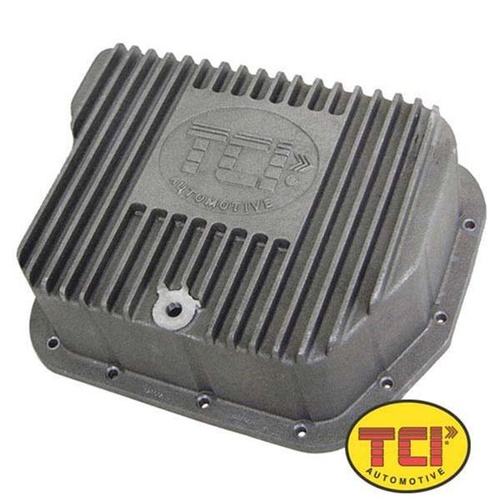 TCI Automatic Transmission Pan, Deep, Aluminum, Natural, For Chrysler, Torqueflite, 727, A-518, A-618, Kit