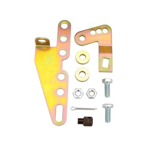 TCI Automatic Transmission Shift Lever, Steel, Gold Anodized, GM, TH350/TH400, Each