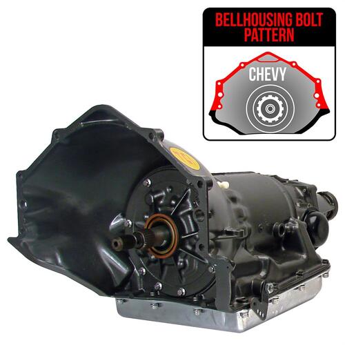 TCI Automatic Transmission & Billet Converter kit, Super Streetfighter TH350, 775HP, 3600 High Stall, Forward Shift Auto/Manual Valve Body, Each