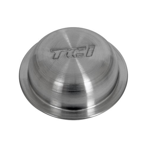 TCI Automatic Transmission Governor Cover, Stainless Steel, Natural, 700R4, TH350, Logo, Each
