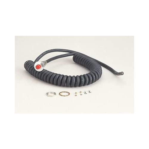 TCI Switch, Push Button, Momentary, Trans-Brake, Plastic, Red, 10 Amps, with Spiral Cord, Each