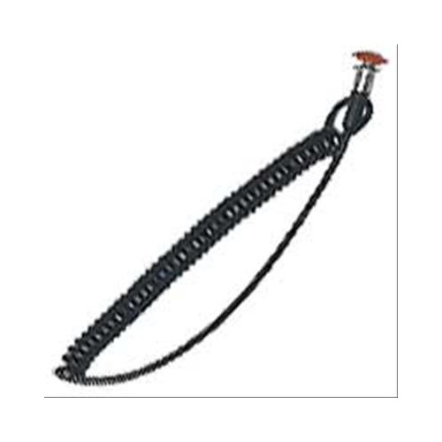 TCI Switch, Push Button, Momentary, Trans-Brake, Plastic, Red, 10 Amps, with Spiral Cord, Each
