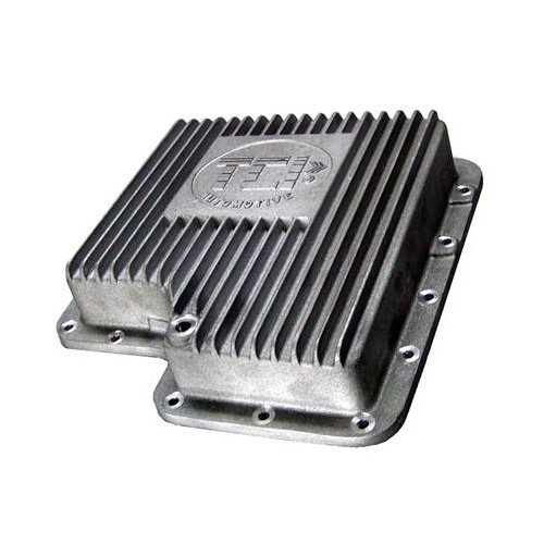 TCI Automatic Transmission Pan, Deep, Aluminum, Natural, For Ford, C-6, Each