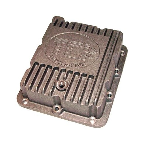 TCI Transmission Pan, Deep, Aluminum, Natural, Case Fill, For Ford, C-4, Each