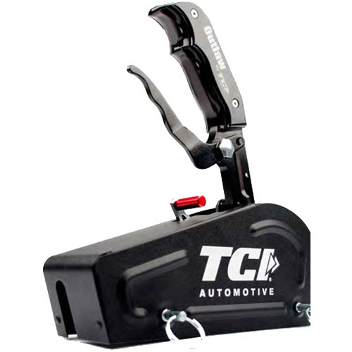 TCI SHIFTER OUTLAW BLACKOUT WITH COVER POWERGLIDE