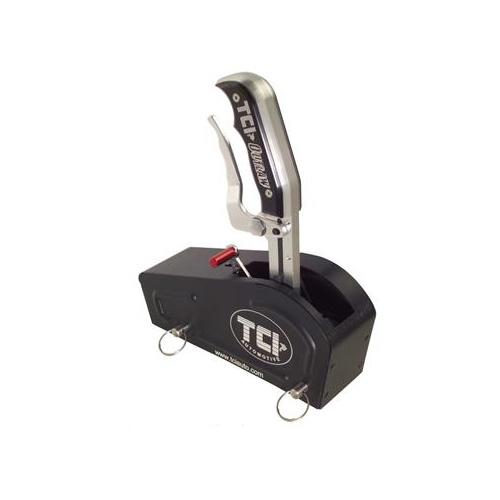 TCI Automatic Transmission Shifter, Outlaw Series, Cable Operated, GM, Powerglide, Pistol Grip, Each