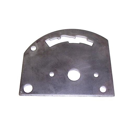 TCI Gate Plate, Steel, Black, 3-Speed, Reverse Pattern, For Ford, GM, For Chrysler, Each