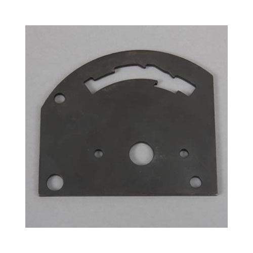 TCI Gate Plate, Steel, Black, 4-Speed, Forward Pattern, For Ford, GM, For Chrysler, Outlaw, Thunderstick, Each