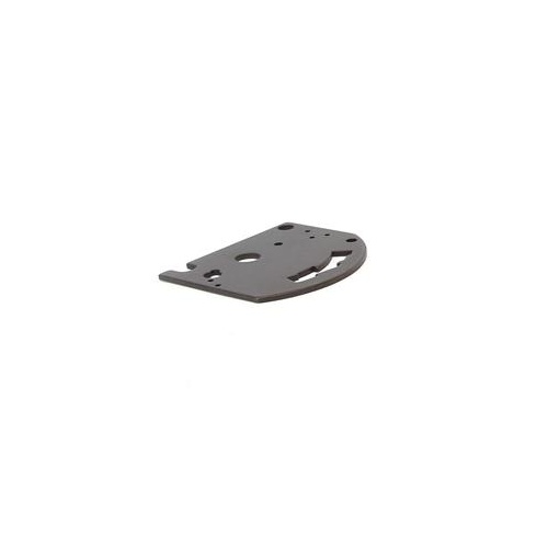 TCI Gate Plate, Steel, Black, 3-Speed, Forward Pattern, For Ford, GM, For Chrysler, Outlaw, Thunderstick, Each