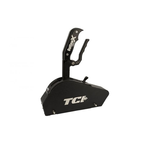 TCI Transmission Shifter ,Outlaw-X Blackout For Ford AOD w/o Buttons