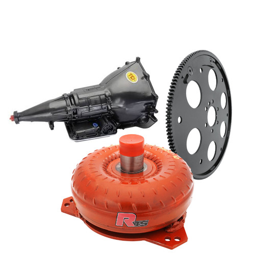TCI Automatic Transmission & Converter kit, Trans Brake GM Powerglide 700HP Plus, 3600 High Stall, Reverse Shiff Manual Valve Body ,Each