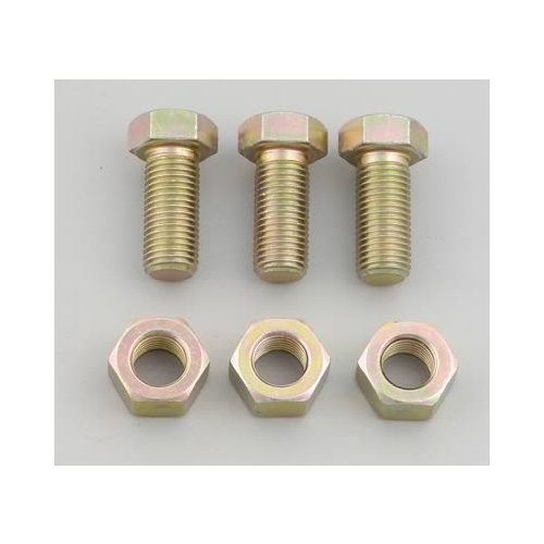 TCI Torque Converter Bolts, 7/16-20 in. x 1.00 in., Hex Head, Steel, For Buick, For Chevrolet, For Oldsmobile, For Pontiac, TH400, Kit