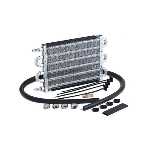 TCI Fluid Cooler, Transmission, Tube and Fin, Aluminum, Natural, 7 1/2 in. x 12 3/4 in. x 3/4 in, Each