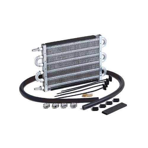 TCI Fluid Cooler, Transmission, Tube and Fin, Aluminum, Natural, 7 1/2 in. x 12 3/4 in. x 3/4 in., Each