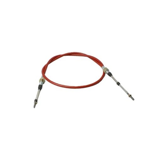 TCI Shifter Cable, 6 ft. Length, 2 in. Stroke, Morse Style, Threaded/Threaded Ends, Each