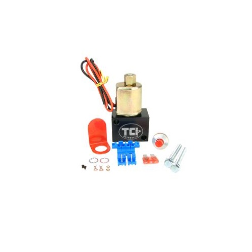 TCI Line Lock, 1/8 in. NPT Inlet/Outlet, Natural Aluminum, Each