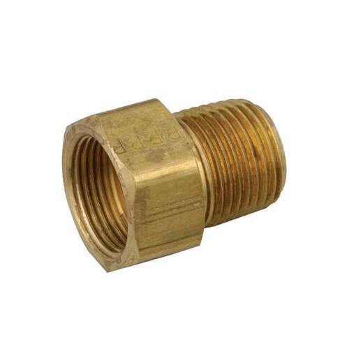 Trick Flow Transmission Dipstick Conversion, Brass, 1/2 in. NPT, For Ford, For Lincoln, For Mercury, C-4, Each