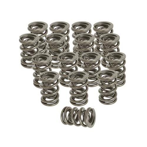 Trick Flow Valve Springs, PAC Racing, Dual, 1.650 in. Outside Diameter, 653 lbs./in. Rate, 1.040 in. Coil Bind, Set of 16