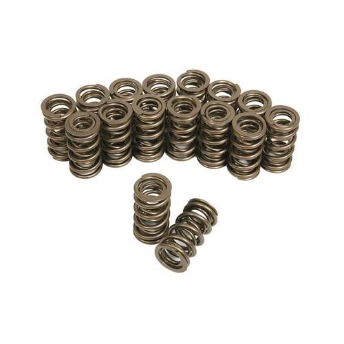 Trick Flow Valve Springs, PAC Racing, Dual, 1.300 in. Outside Diameter, 392 lbs./in. Rate, 1.065 in. Coil Bind, Set of 16