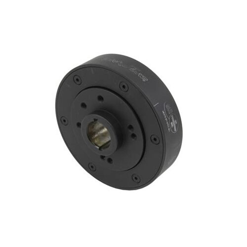 Trick Flow Harmonic Damper, SFI 18.1 Rated, Internal/External Balance, Carbon Steel, Black Paint, For Ford 429/460, Each