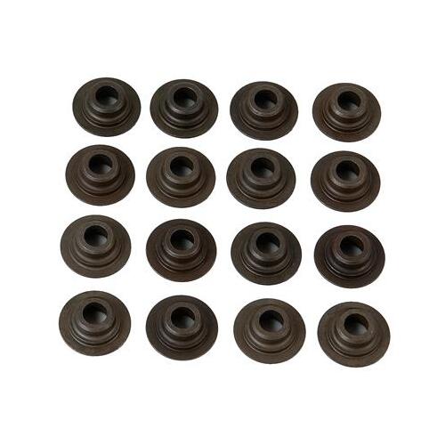 Trick Flow Valve Spring Retainers, Chromoly Steel, 10 Degree, 1.500 in. O.D., .690 in. I.D., Set of 16
