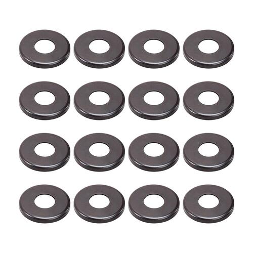 Trick Flow Valve Spring Locators, Outside, Steel, .060 in. Thick, 1.670 in. O.D, 1.560 in. Spring O.D, Set of 16