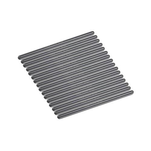 Trick Flow Pushrods, 5/16 in. Diameter, 7.400 in. Stock length LS Long, 4130 Chromoly, 0.080 in. Wall, For Guideplates, Set of 16