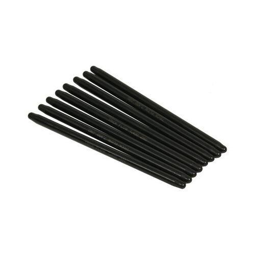 Trick Flow Pushrods, 3/8 in. Diameter, 7.400 in. Long, 4130 Chromoly, 0.080 in. Wall, For Guideplates, Set of 8