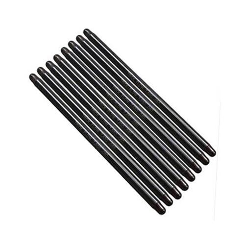Trick Flow Pushrods, 3/8 in. Diameter, 7.800. in Long, 4130 Chromoly, 0.080 in. Wall, For Guideplates, Set of 8