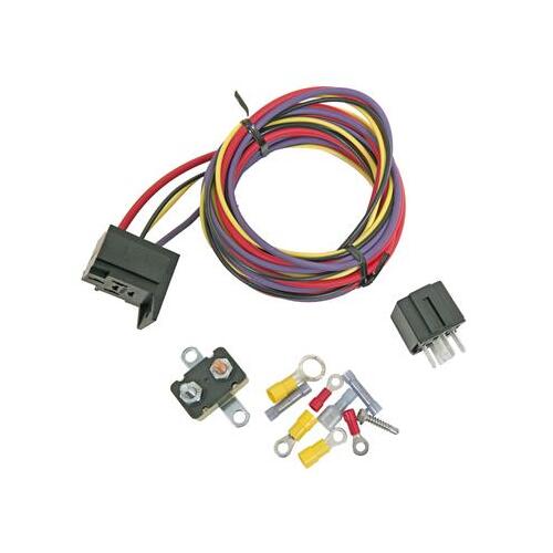 Trick Flow Electric Fuel Pump Wiring, 30 amp Relay, Single Pole, Kit
