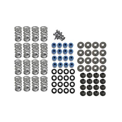 Trick Flow Twisted Wedge Track Heat Valve Spring Upgrade, Steel Retainers, Steel Locks, 3-Groove, For Ford, 4.6L/5.4L 2V, Kit
