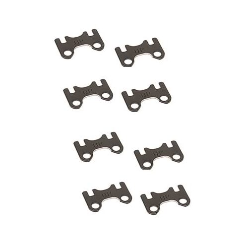 Trick Flow Guide Plates, Steel, Flat, 5/16 in. Pushrods, , For Chevrolet, Gen X , LT1, Set of 8