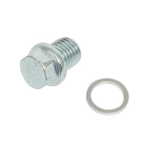 Trick Flow Fitting, Coolant Plug, Steel, Zinc Finish, 12mm x 1.5 Thread, For Chevrolet, Small Block LS, Kit