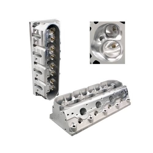 Trick Flow Cylinder Head, GenX® 245, CNC Comp Port, Bare, 70cc CNC Chambers, 6-Bolt, GM LSX, Each