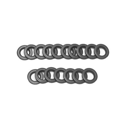 Trick Flow Head Bolt Washers, Steel, Black Oxide, .450 in. Inside Diameter, .116 in. Thick, Set of 17