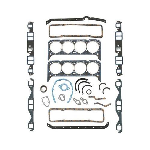 Trick Flow Gaskets, Complete Engine Gasket Set, Premium, pre-1987 Small For Chevrolet, 265, 283, 302, 305, 307, 327, 350, Set