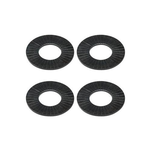 Trick Flow Valve Spring Shims, Steel, Hardened, 1.460 in. Outside Diameter, .060 in. Thick, Set of 4