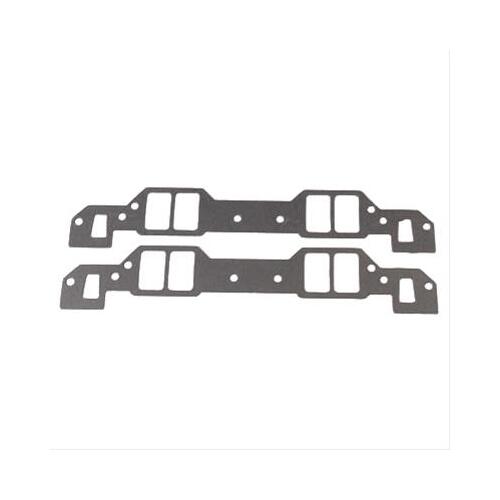 Trick Flow Intake Gaskets, Compressed Fiber Laminate, 2.15 in. x 1.25 in. Port, .060 in. Thick, For Chevrolet, Small Block, Set