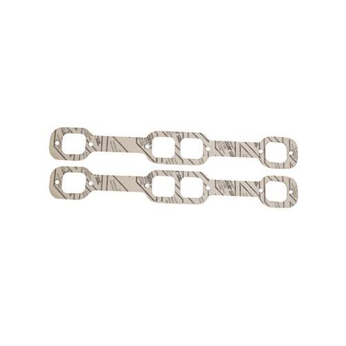 Trick Flow Exhaust Gaskets, Header, High Temperature White, For Chevrolet Small Block, 18 Degree, Pair