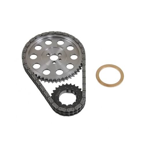 Trick Flow Timing Chain and Gear Set, Double Roller, Billet Steel Sprockets, For Chevrolet, Big Block, Set